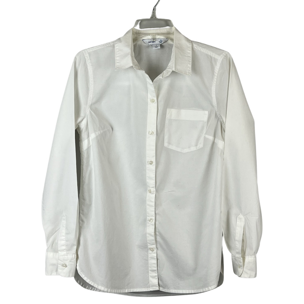 Old Navy White "The classic shirt" Size S